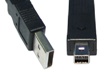 USB A Plug - Mini B Plug (4 Pin Fujitsu Type)   