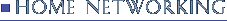 home networking page