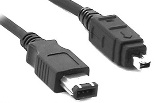 Firewire (IEEE-1394) Cable 1.8m 6pin to 4pin 
