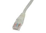 Cat 5E UTP Cable 1.0m Grey 
